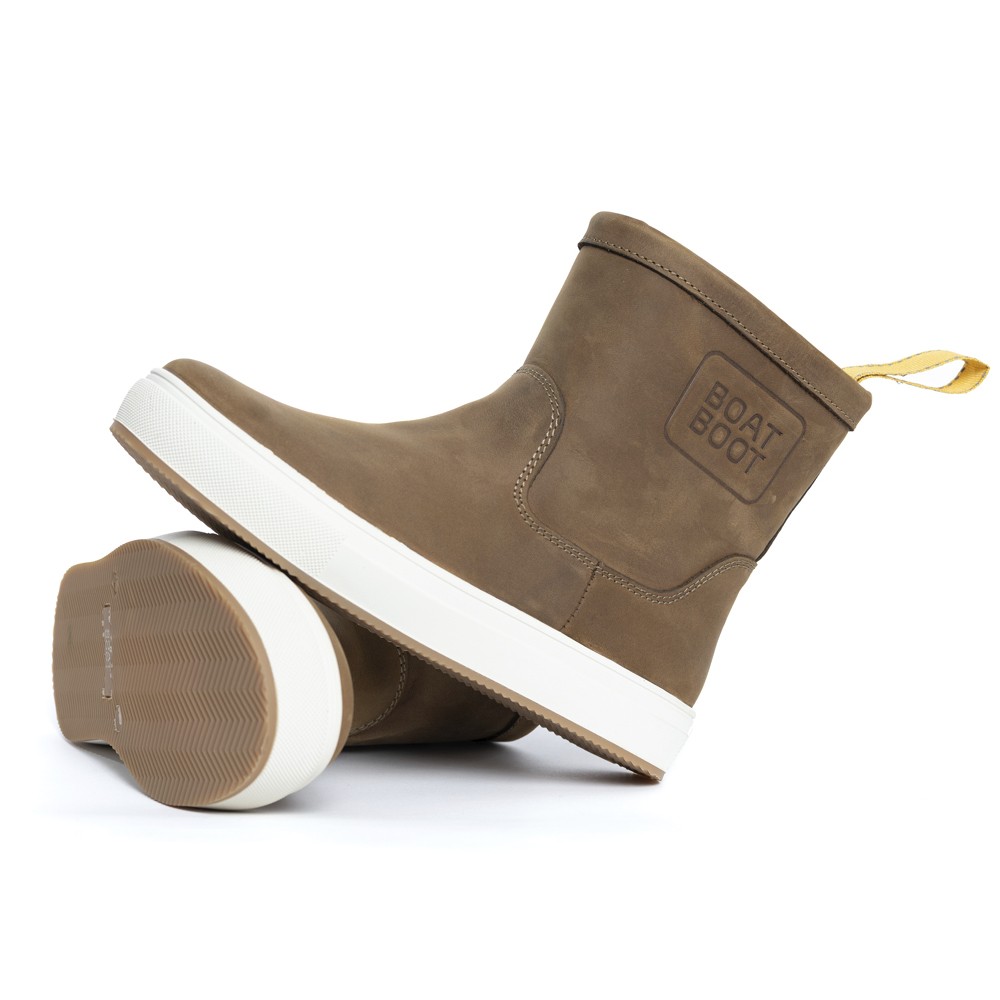 BoatBoot Low Cut Leather Brown