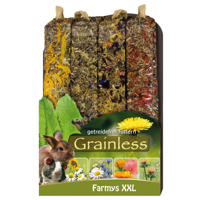 JR Grainless Farmys XXL Flower 4er-Pack 480g