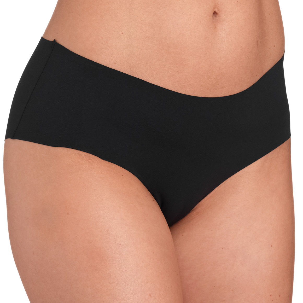 Gina Benotti Damen Seamless-Panty im Basic-Look schwarz