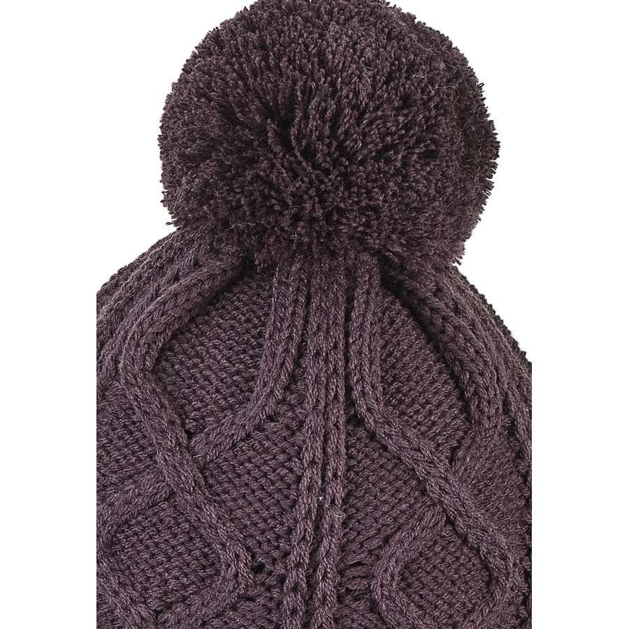 Sterntaler Schal-Bommelstrickmütze pink