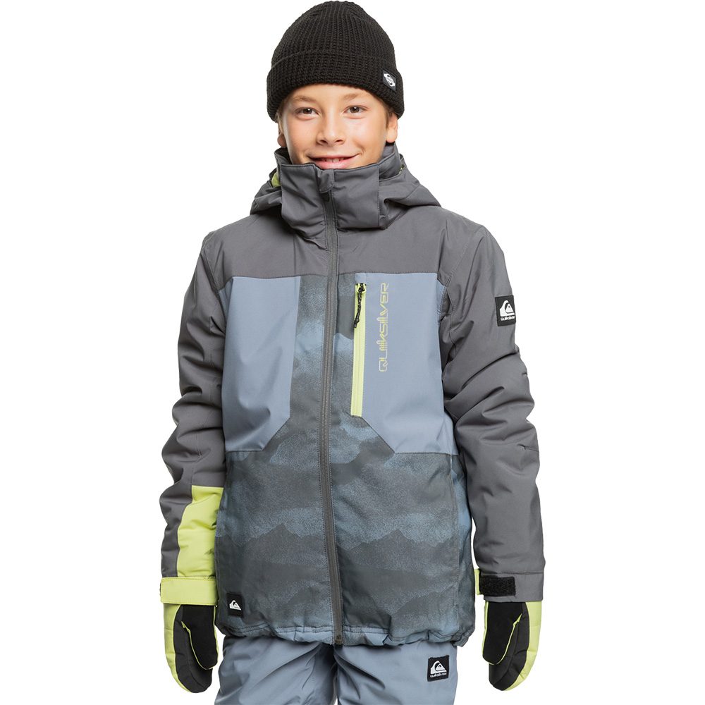 Quiksilver Silvertip Skijacke Jungen flint stone