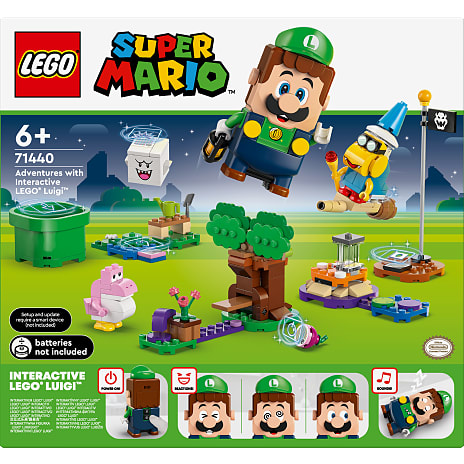 LEGO Super Mario eventyr med interaktiv Luigi 71440