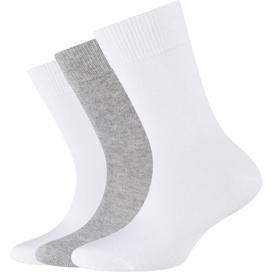 Camano Socken Children ca-soft organic 3er-Pack weiß