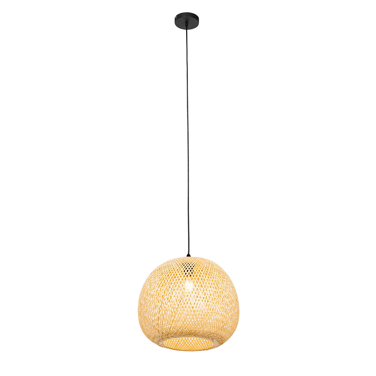 Oosterse buiten hanglamp bamboe IP44 - Rafael