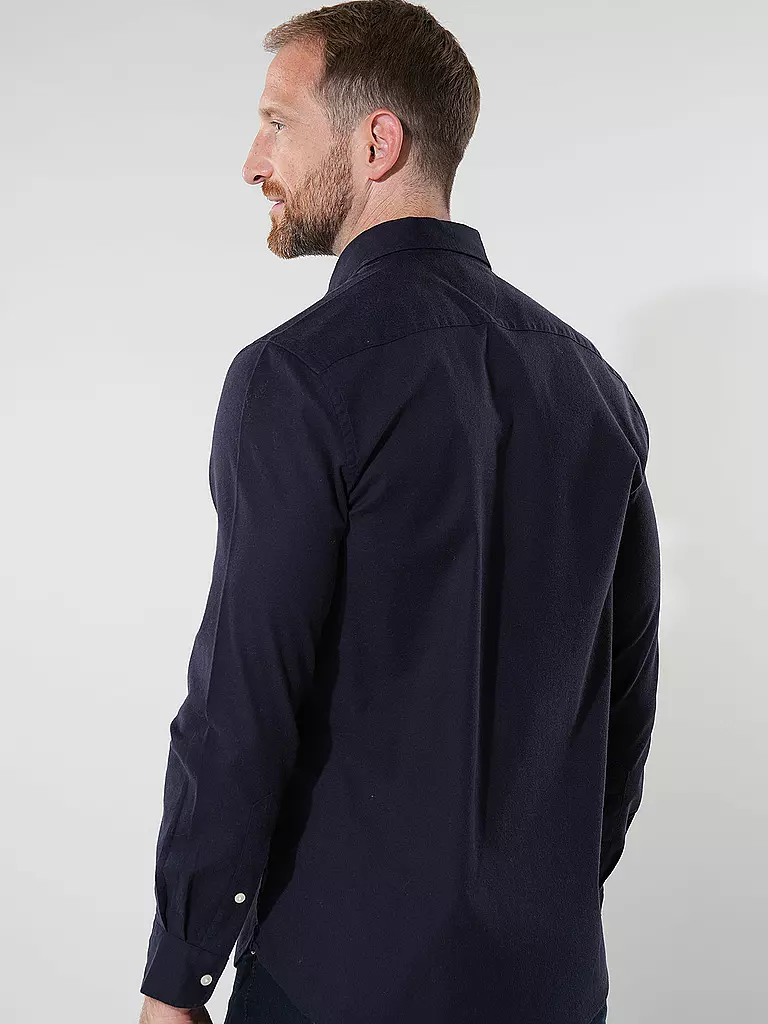 TOMMY HILFIGER Hemd Regular Fit blau