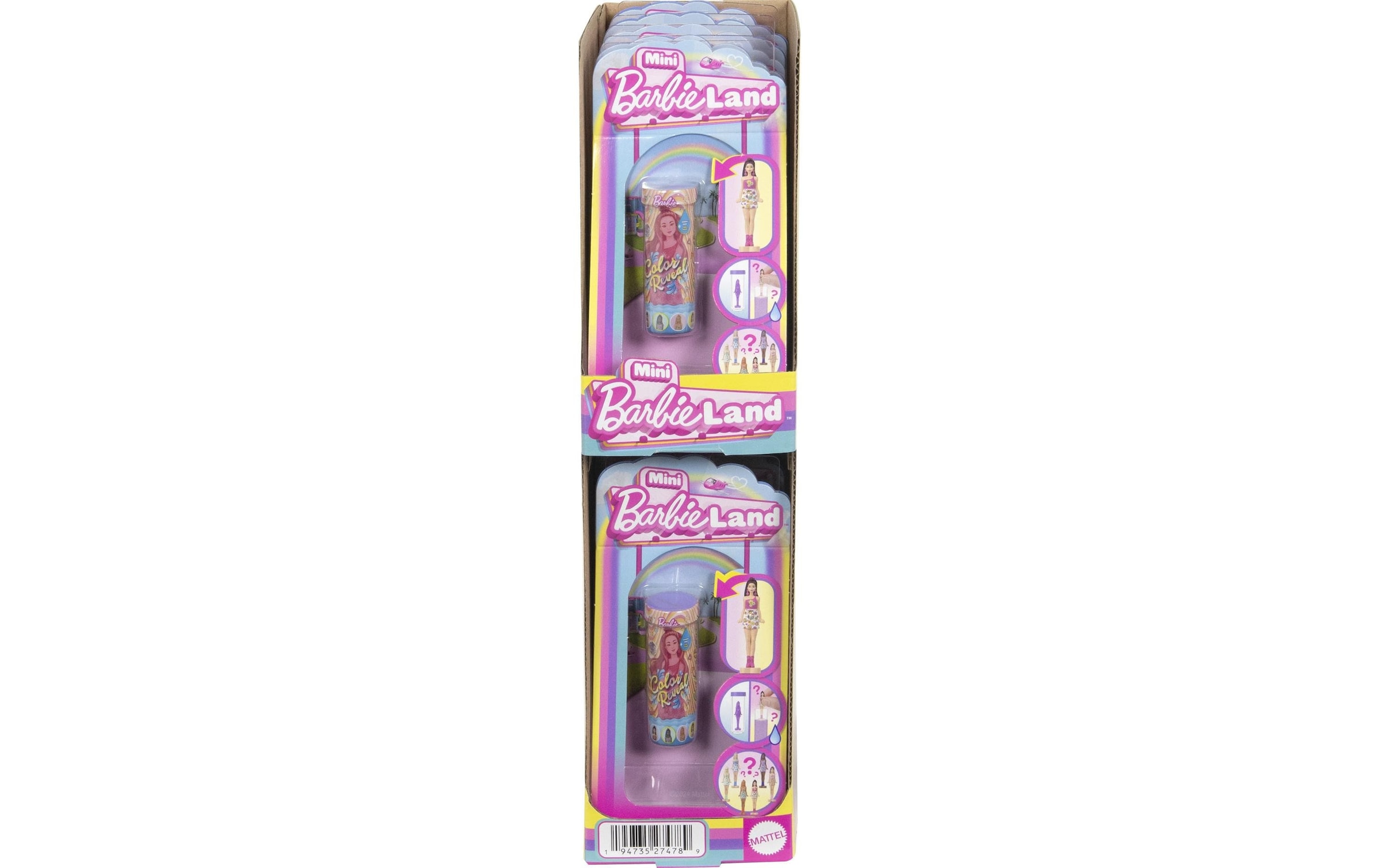 Barbie Anziehpuppe »Mini BarbieLand Color Reveal-Puppen Serie 2 / assortiert«