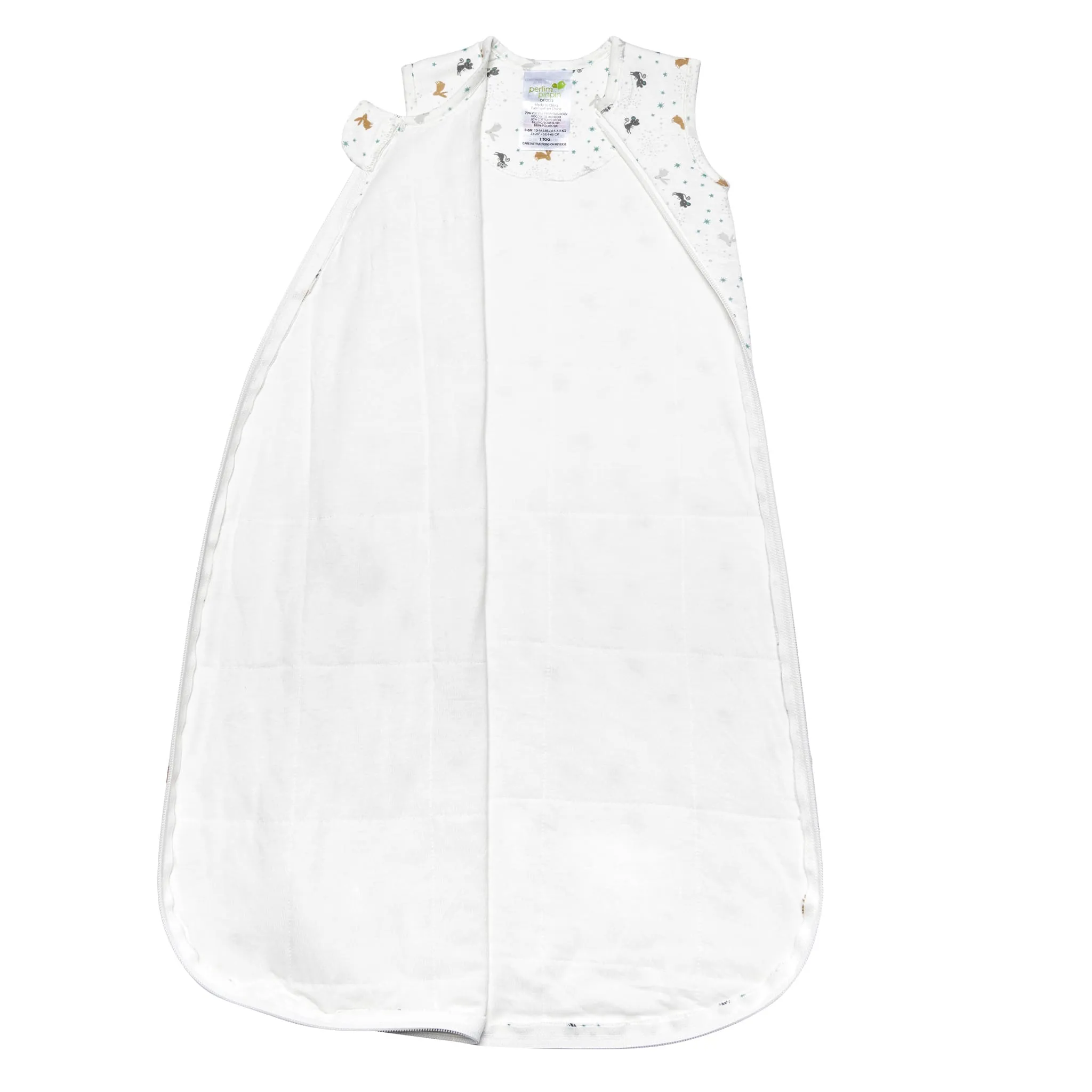 Perlimpinpin Sac de Nuit Bambou 0-36mois - Souris