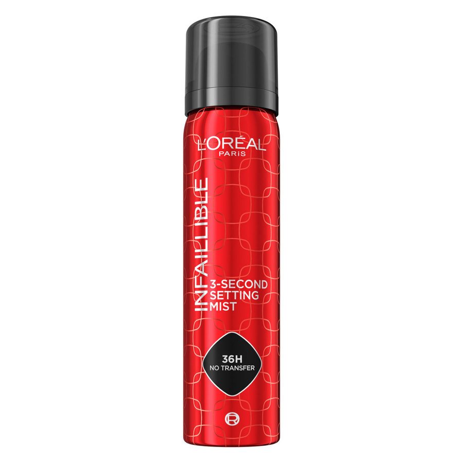 L'Oréal Paris Infaillible 3-Second Setting Mist Makeup Setting Spray 75ml