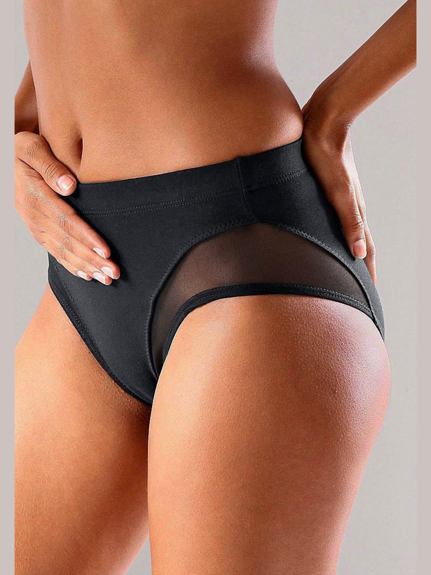 Slip gainant lot de 4 slips formants avec partie ventrale renforcée