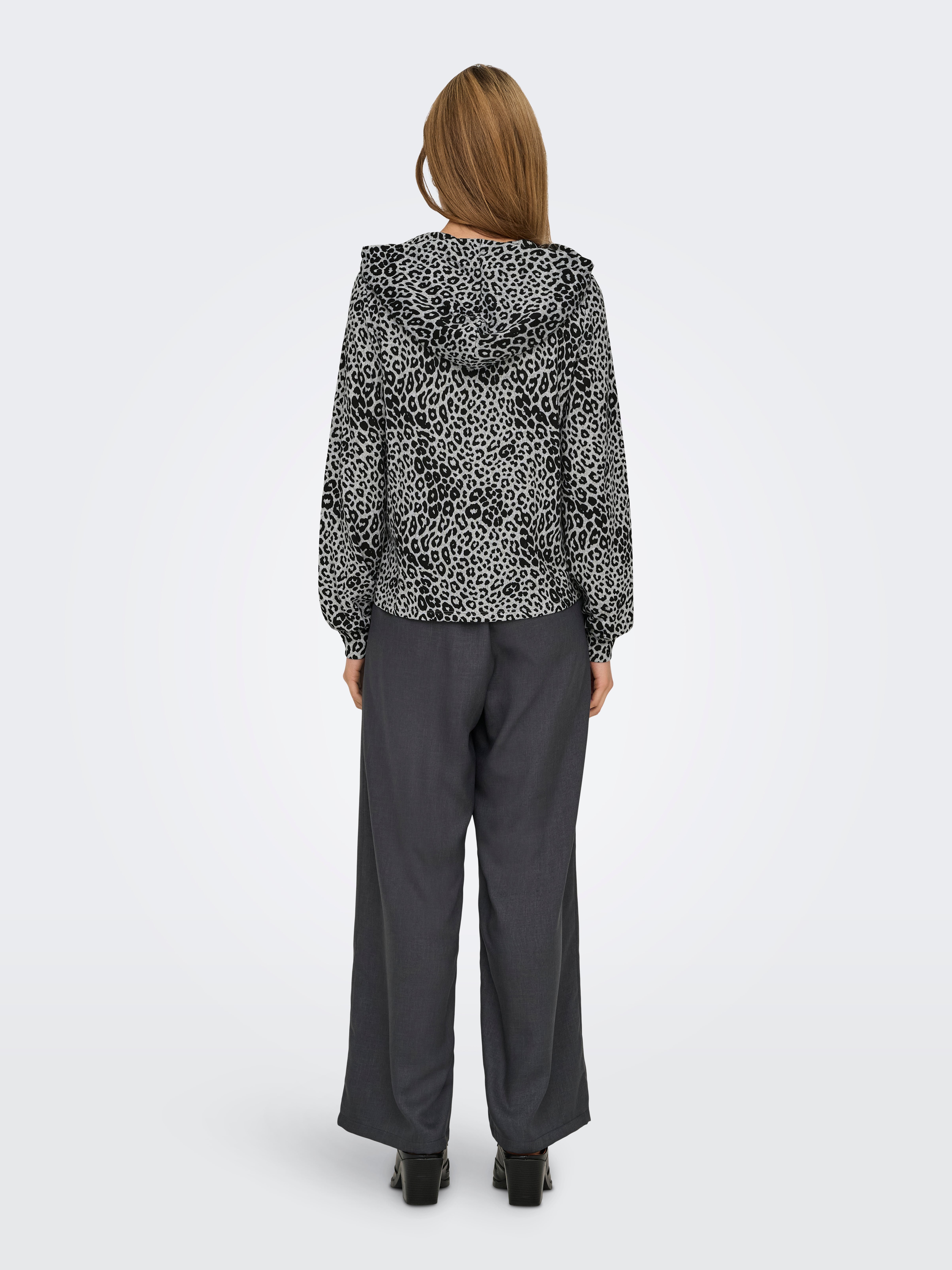 ONLMARIA Top Light Grey Melange