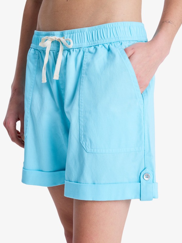 Sweetest Day Short décontracté Bleu Femme