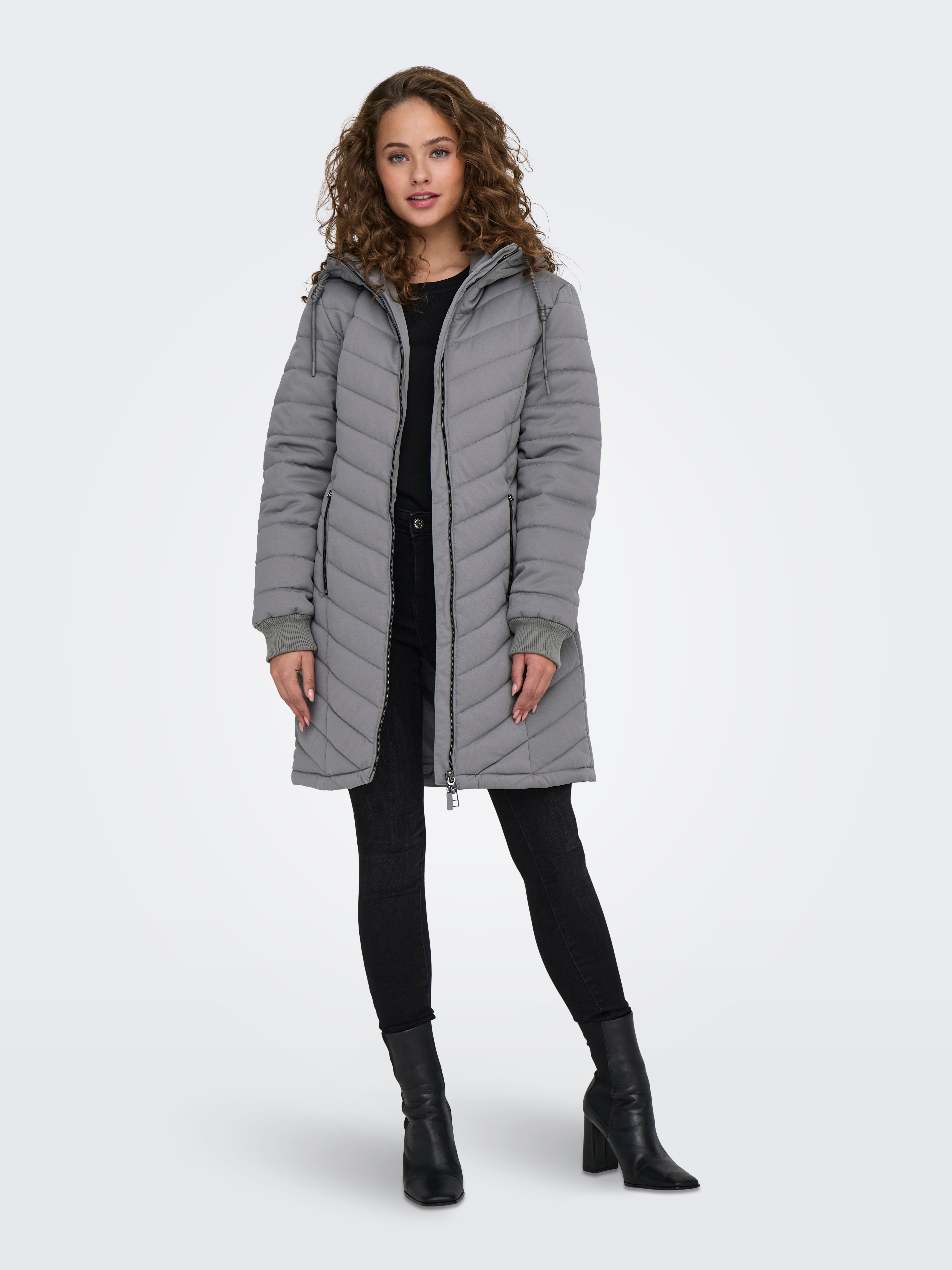 JDYEBONIE Daunenjacke Steel Gray