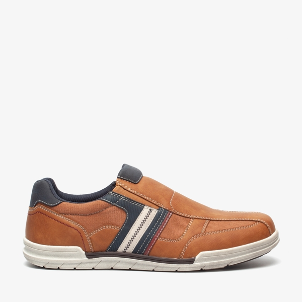 Blue Box heren instappers cognac