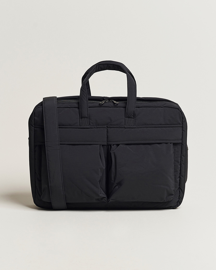 mazi untitled AM Bag 02 Nylon Briefcase Black