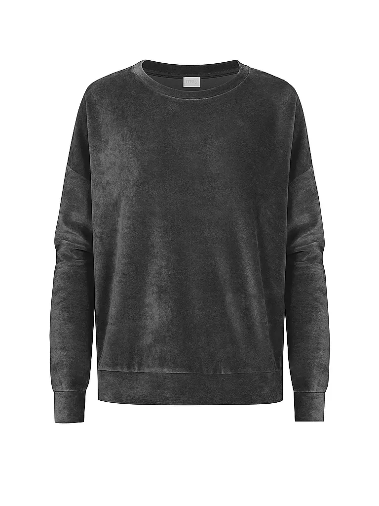 MEY Loungewear Sweater VELVET DREAM  grau