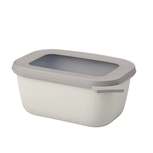 Bol multifonction rectangulaire Cirqula 750 ml Nordic White Mepal