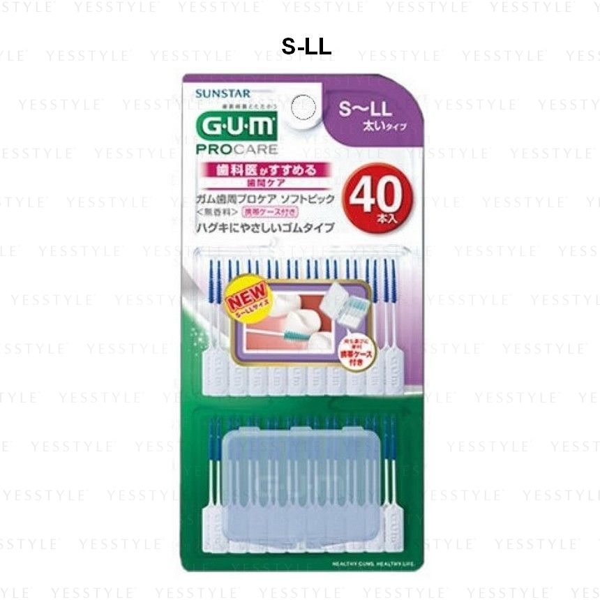 Sunstar - Gum Pro Care Wegwerp Plastic Soft Pick