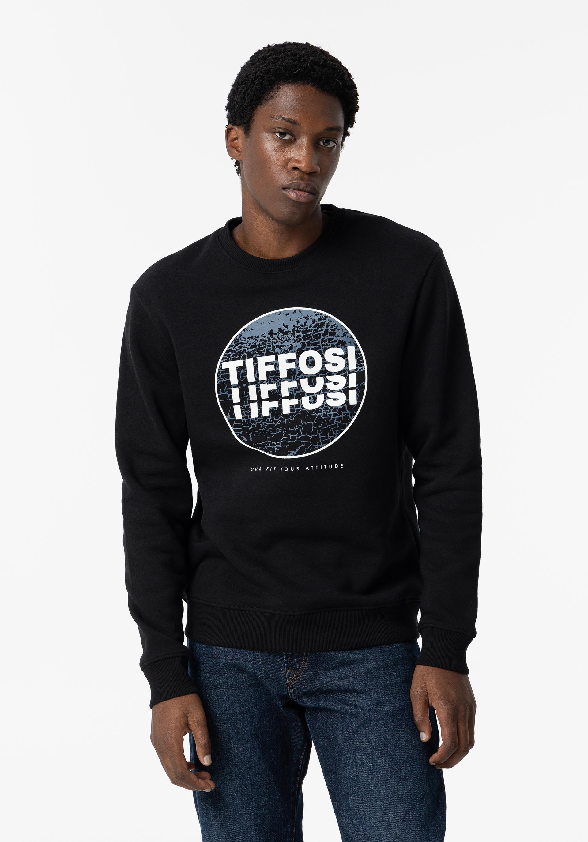 Sweatshirt com Estampado Frontal