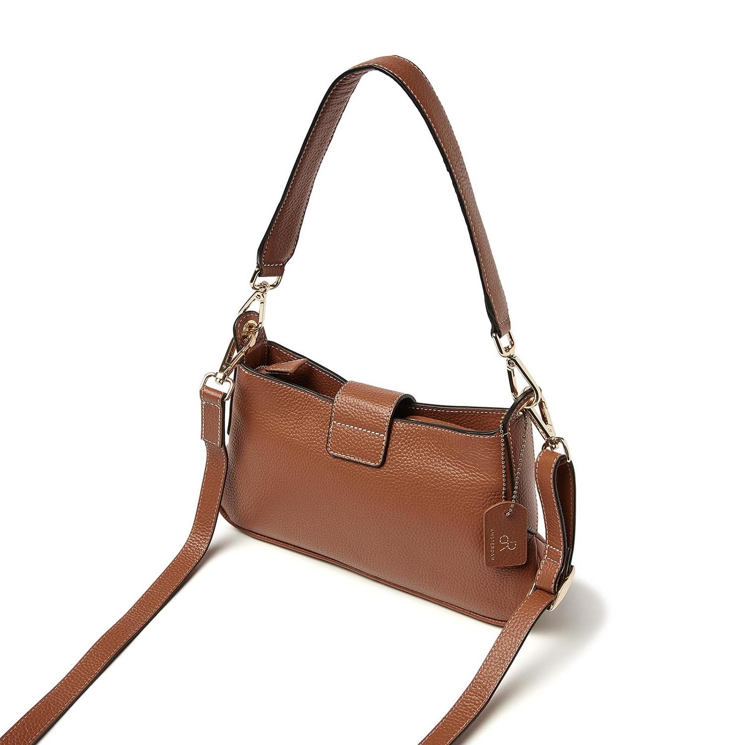 dR Amsterdam Prestige Hand / Shoulderbag mocha