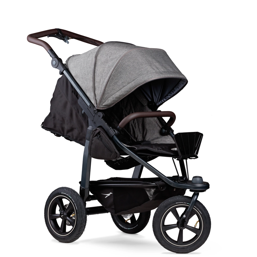 tfk Sportkinderwagen Mono 2  mit Luftrad Set premium grau