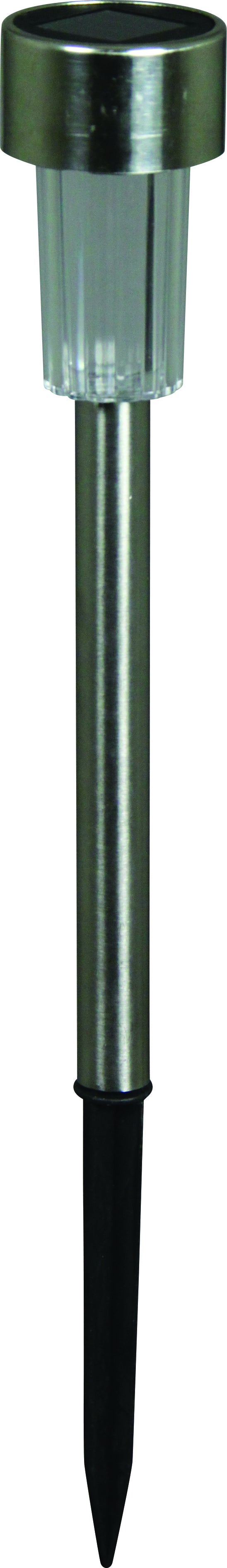 Luxform Lighting solar staande lamp Siena RVS 4,5 x 4,5 x 21 cm