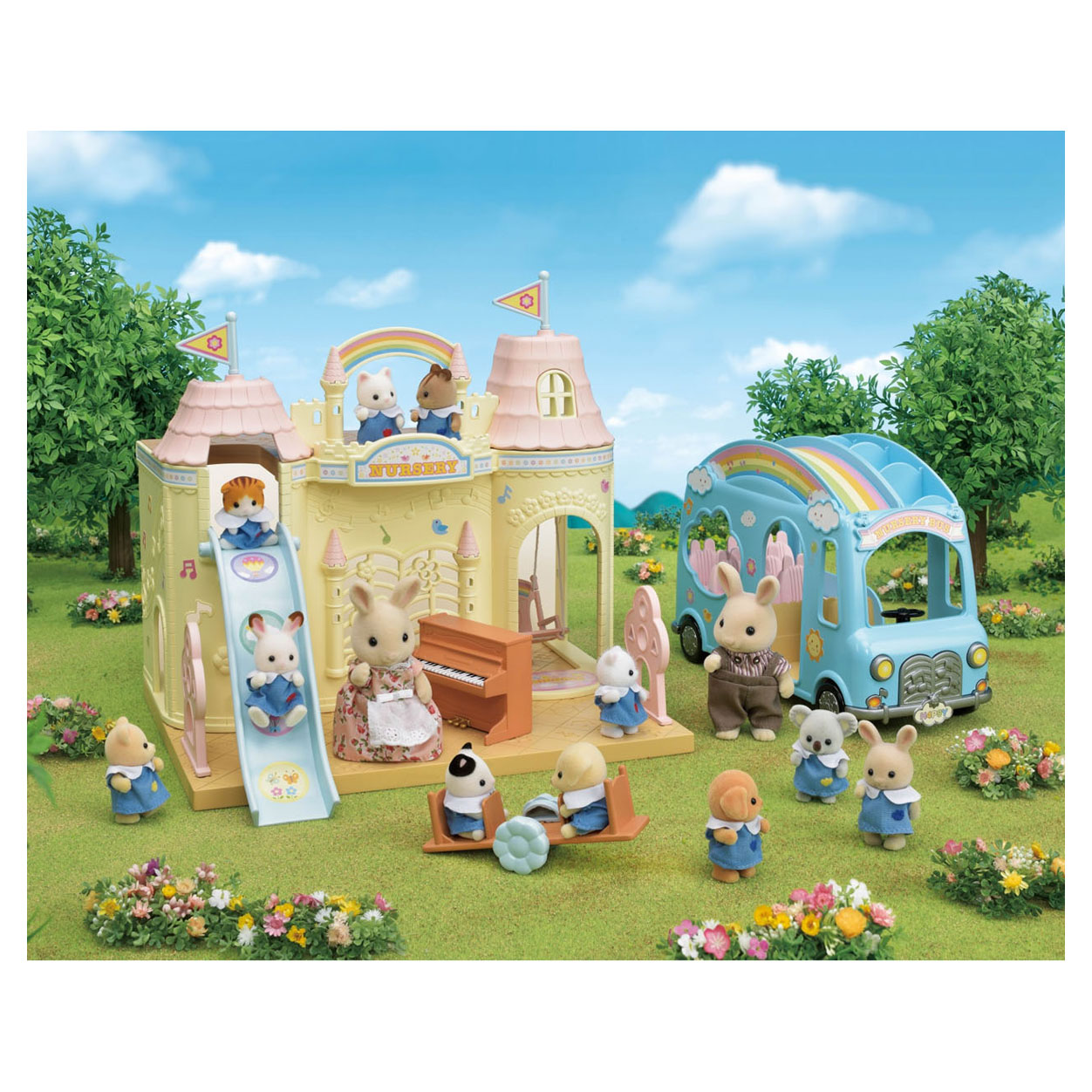 Sylvanian Families 5317 Regenboog Babybus