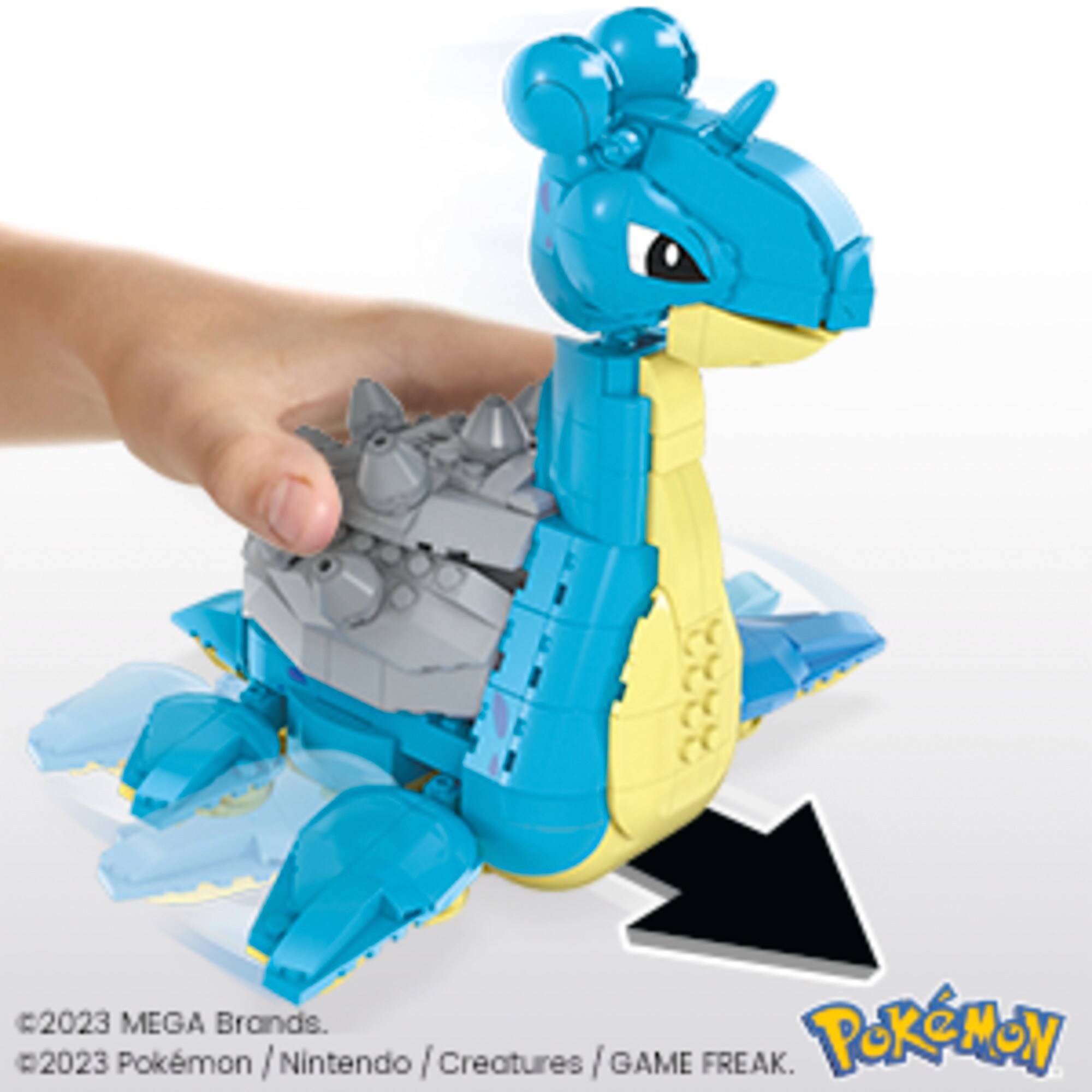 Mattel Konstruktionsspielzeug MEGA Pokémon Lapras