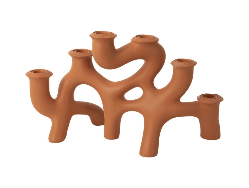 Candle Holder Swirls Large