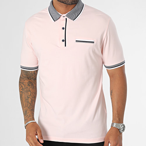 Polo Manches Courtes Rose
