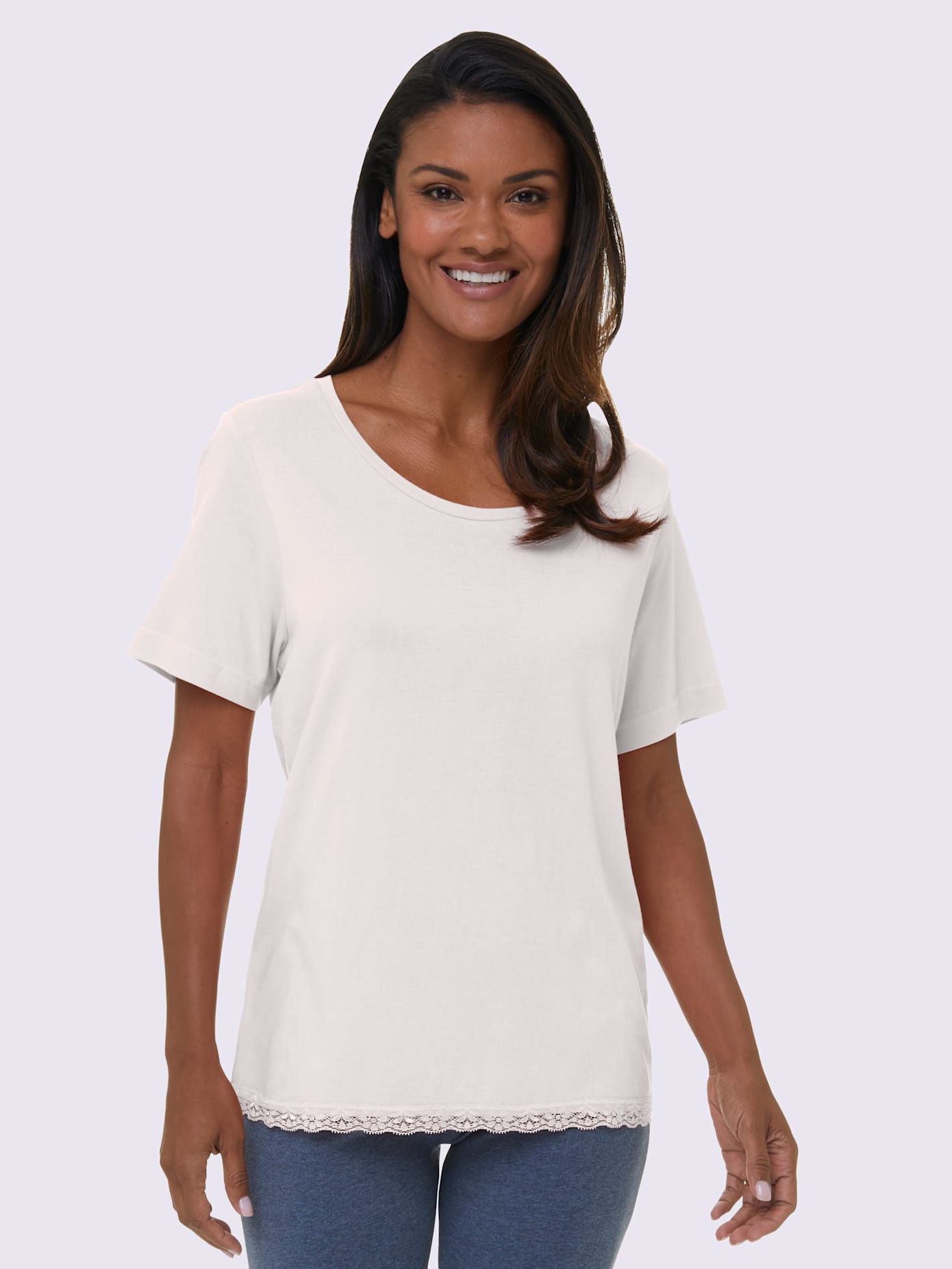 Pyjama-t-shirt jersey fin