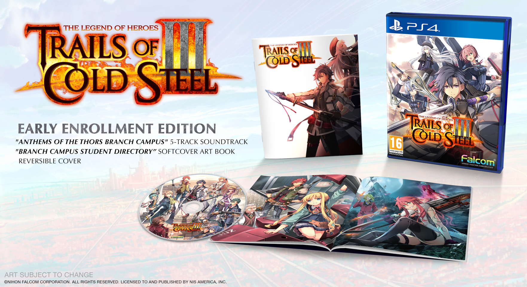 The Legend of Heroes: Trails of Cold Steel III- PlayStation 4