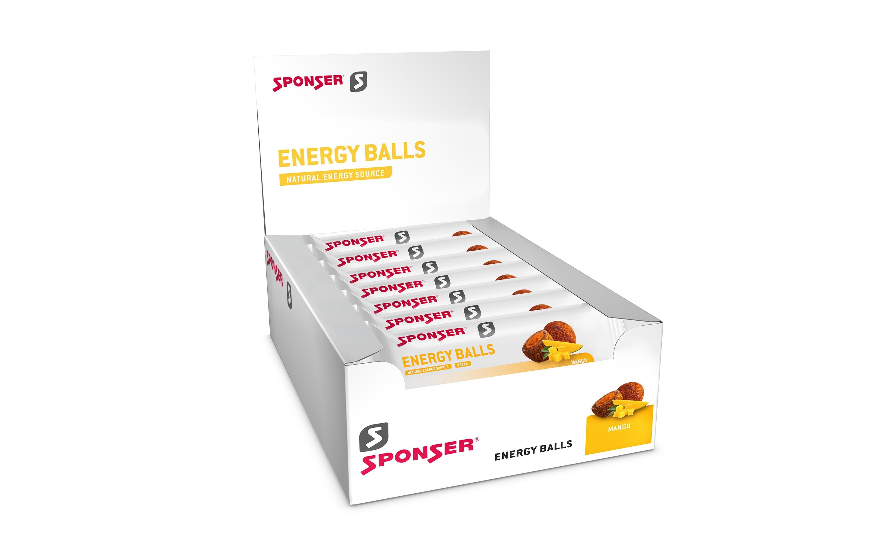 Energyballs Mango, 18 x 45gFruchtige Energiebällchen für sportliche Aktivitäten