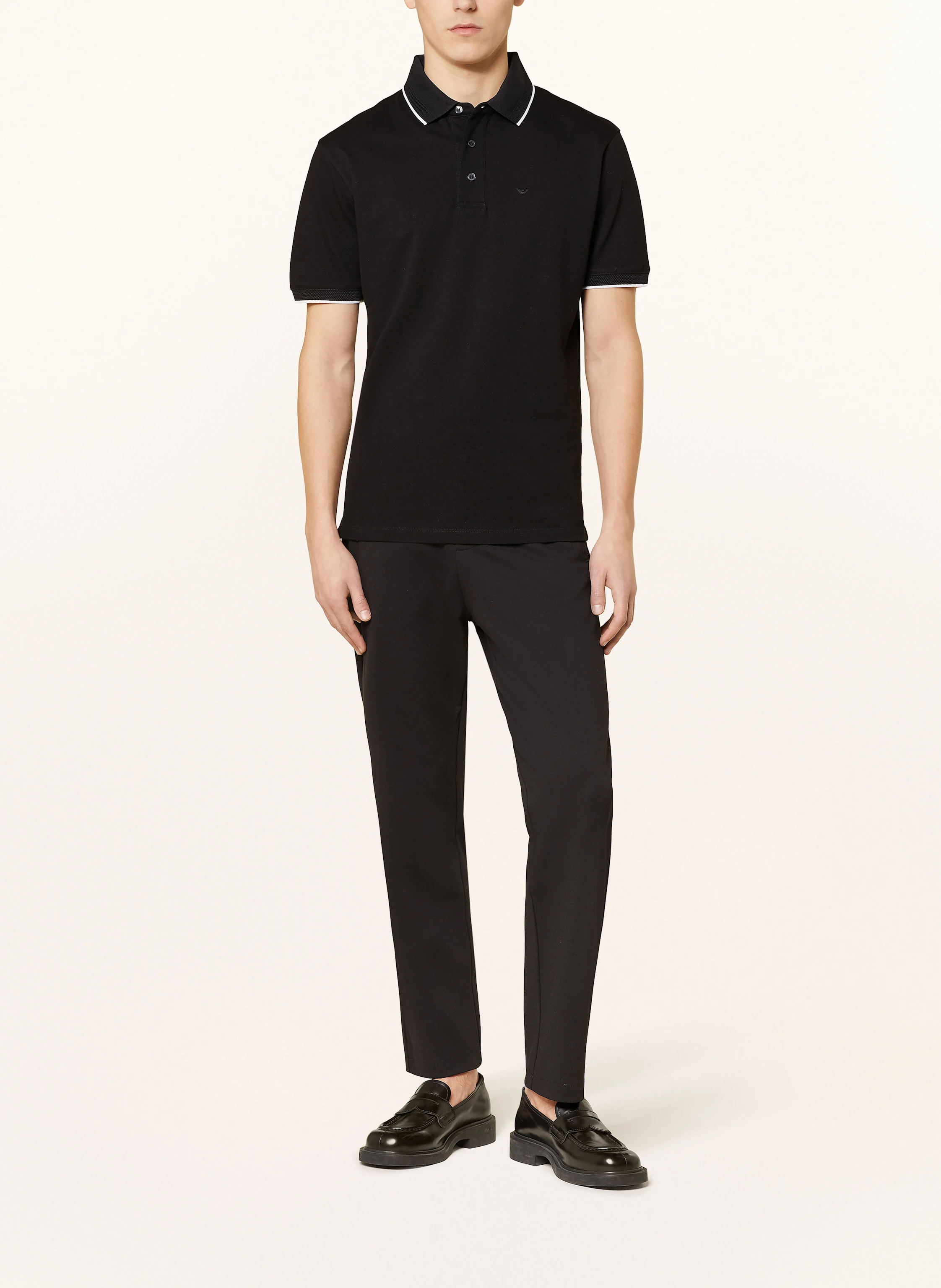 EMPORIO ARMANI Piqué-Poloshirt