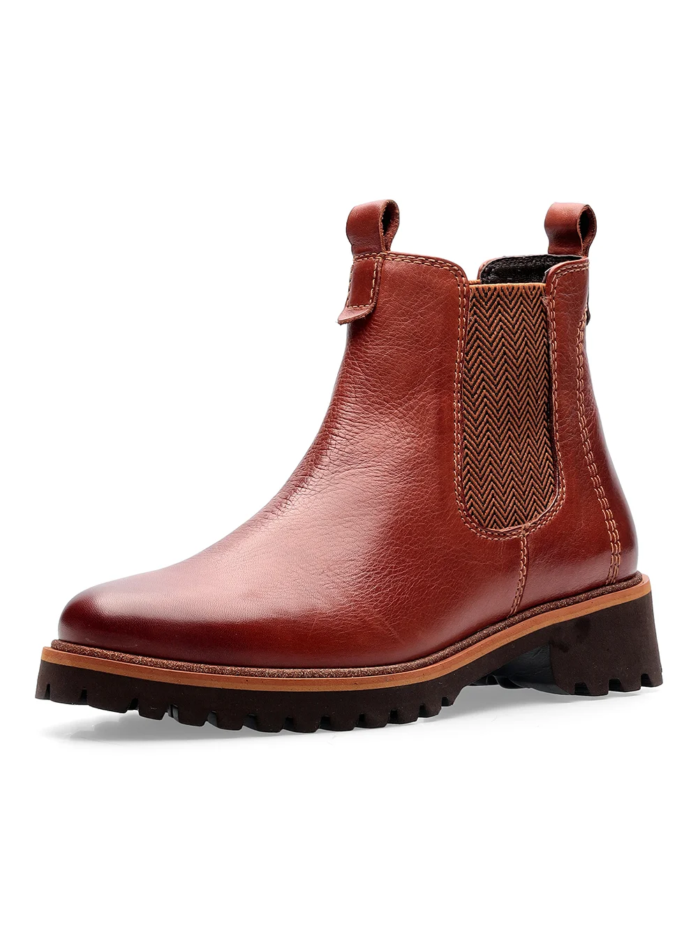 Stiefelette Kent cognac