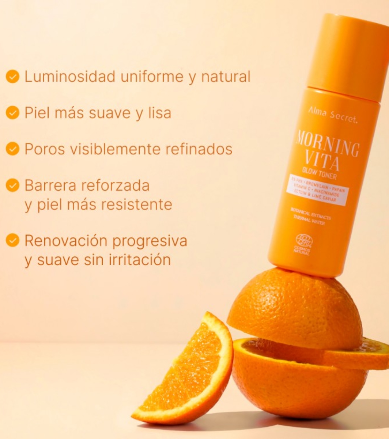 Alma Secret - Tônico Esfoliante Ativo Morning Vita Glow