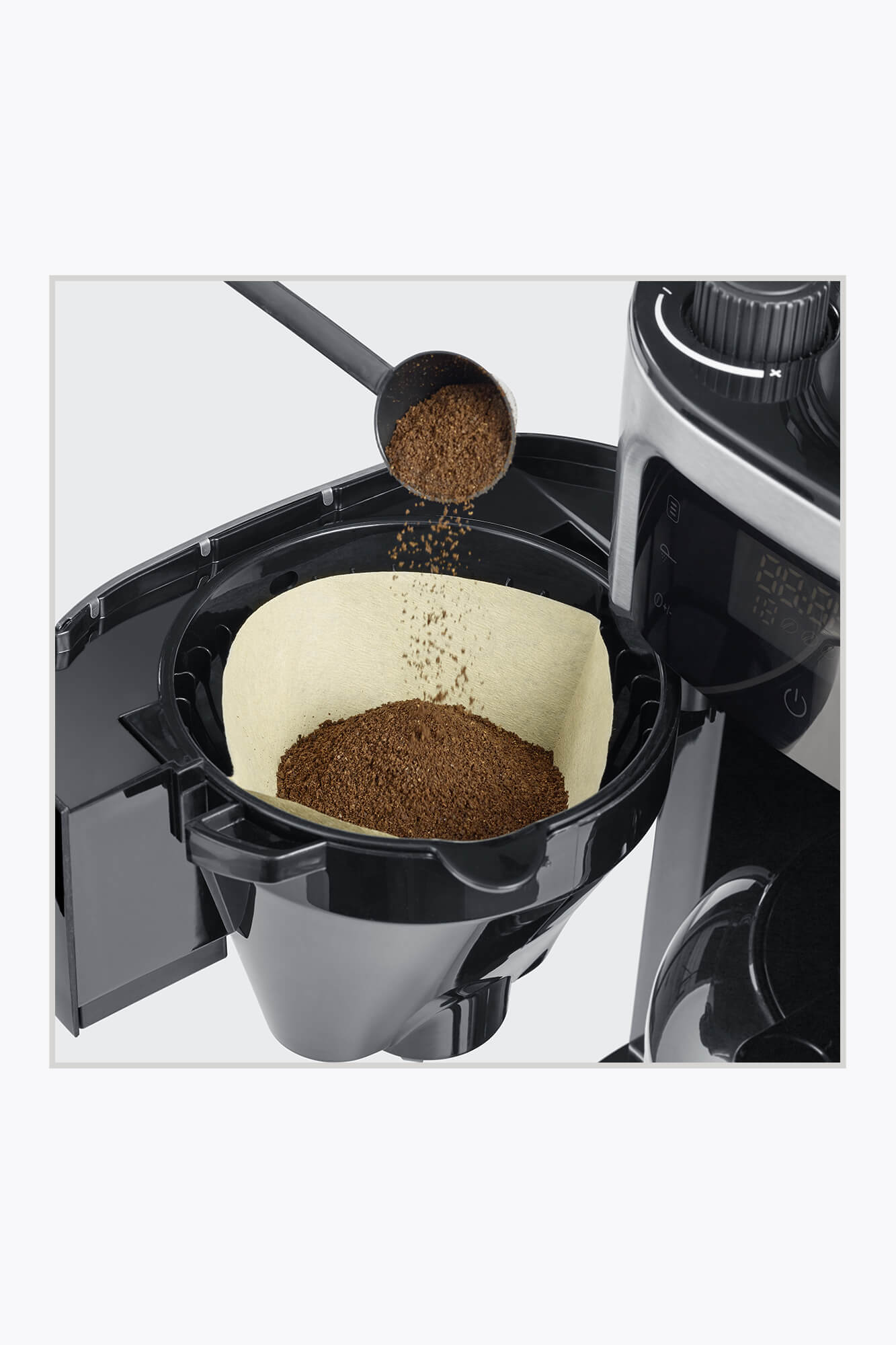 Severin Filterkaffeemaschine mit Mahlwerk und Edelstahl-Thermokanne