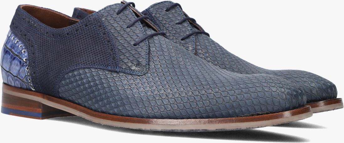 FLORIS VAN BOMMEL blauwe floris van bommel nette schoenen sfm-30161