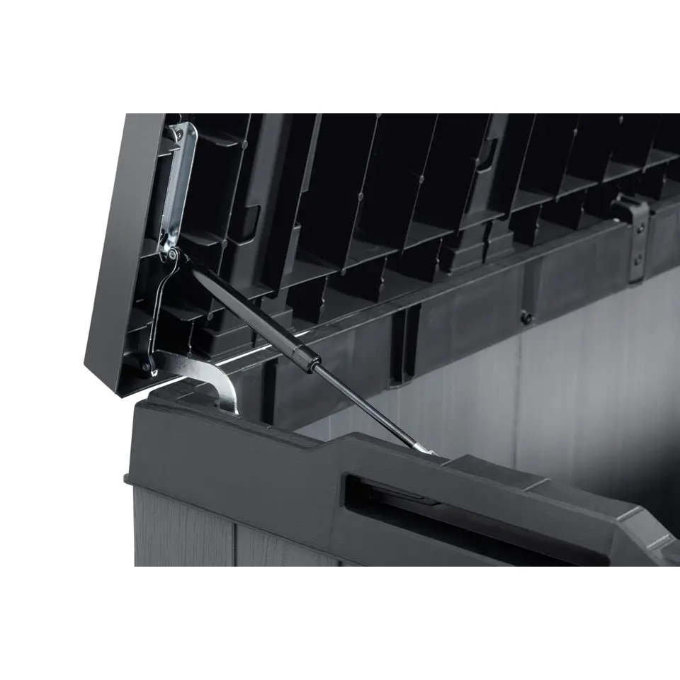 Keter Darwin Opbergbox - 670L - 142.5x65.5x89.52cm - Grijs