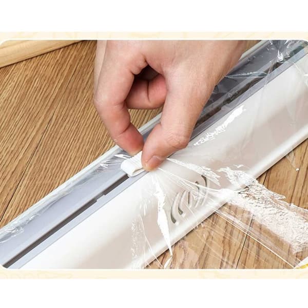 Plastfolie aluminiumsfolie dispensere kutt med sugekopper