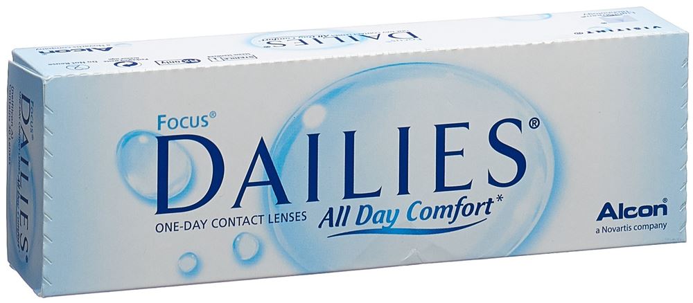 Focus Dailies All Day Comfort Tag<br>30 Stück, -1.25dpt