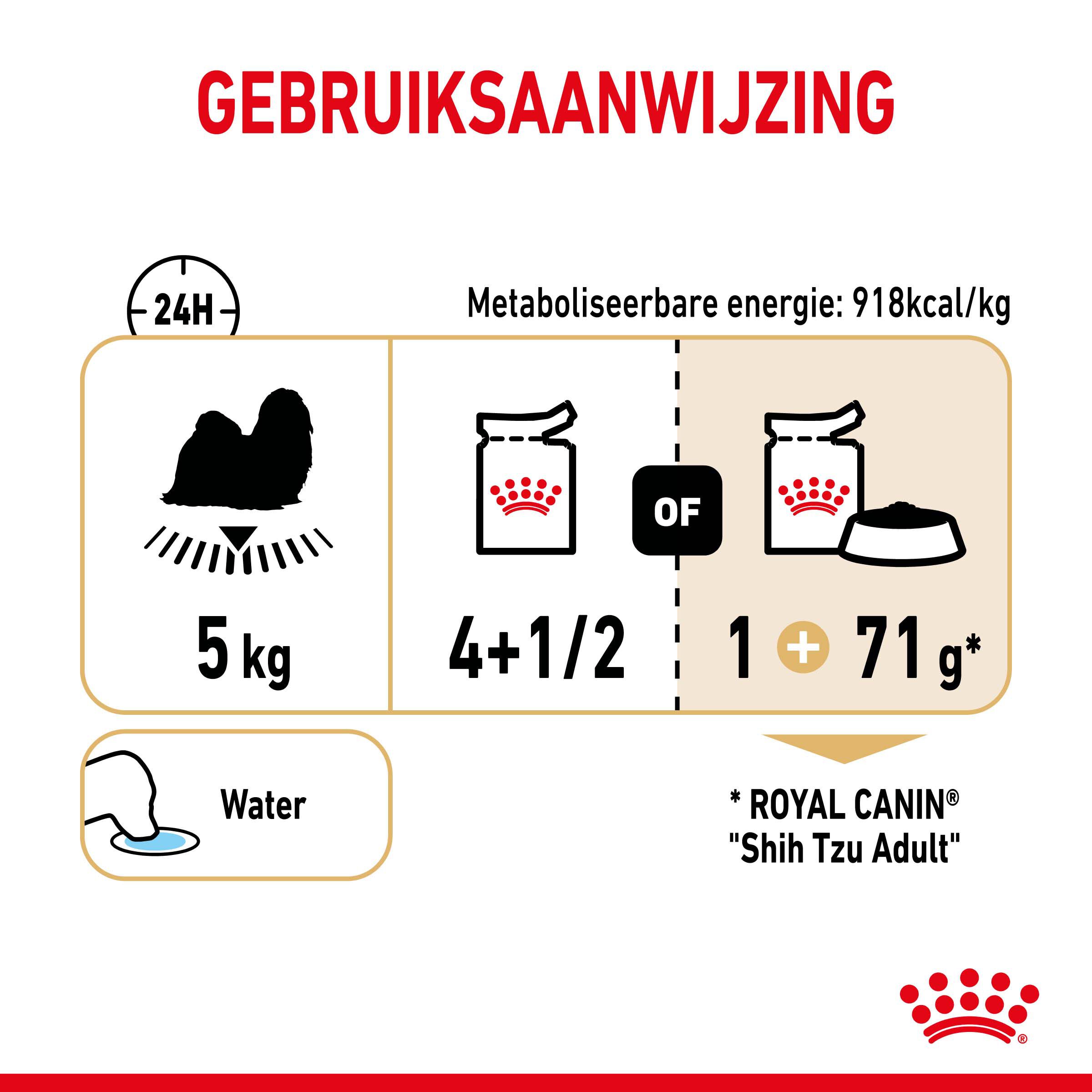 ROYAL CANIN® Adult Shih Tzu  Natvoer 12x85gr - Hondenvoer - 1020 Gram - gevogelte