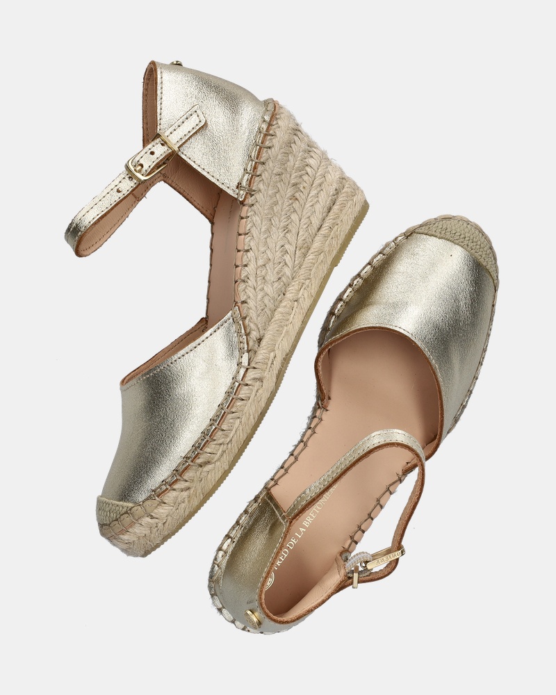 Fred de la Bretoniere Clare Kiki Espadrilles  - goud