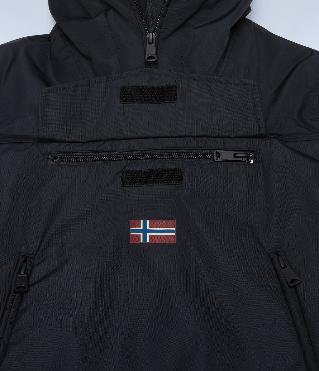 Napapijri winterjas met logo zwart