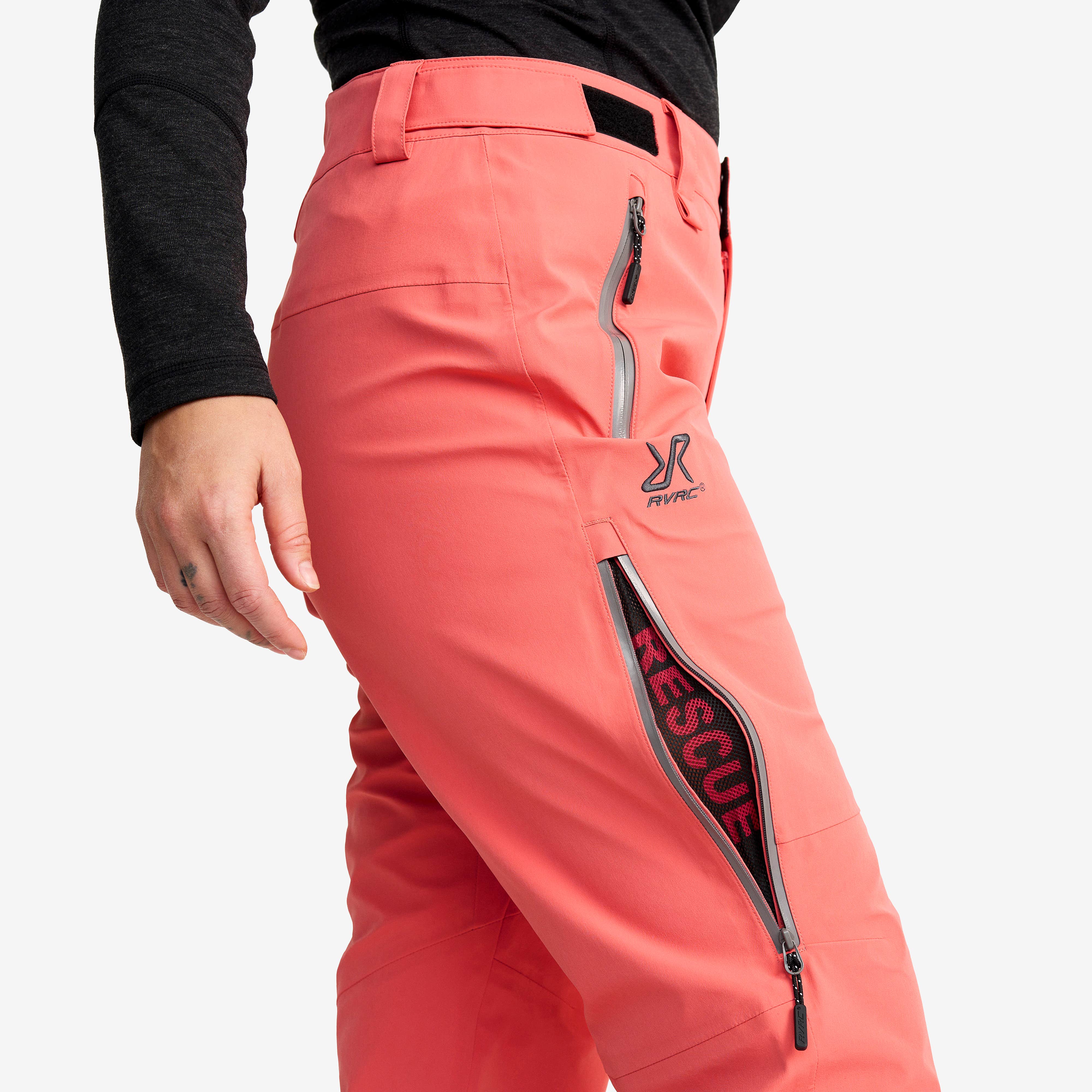 Cyclone 3L Shell Pants Dame Porcelain Rose