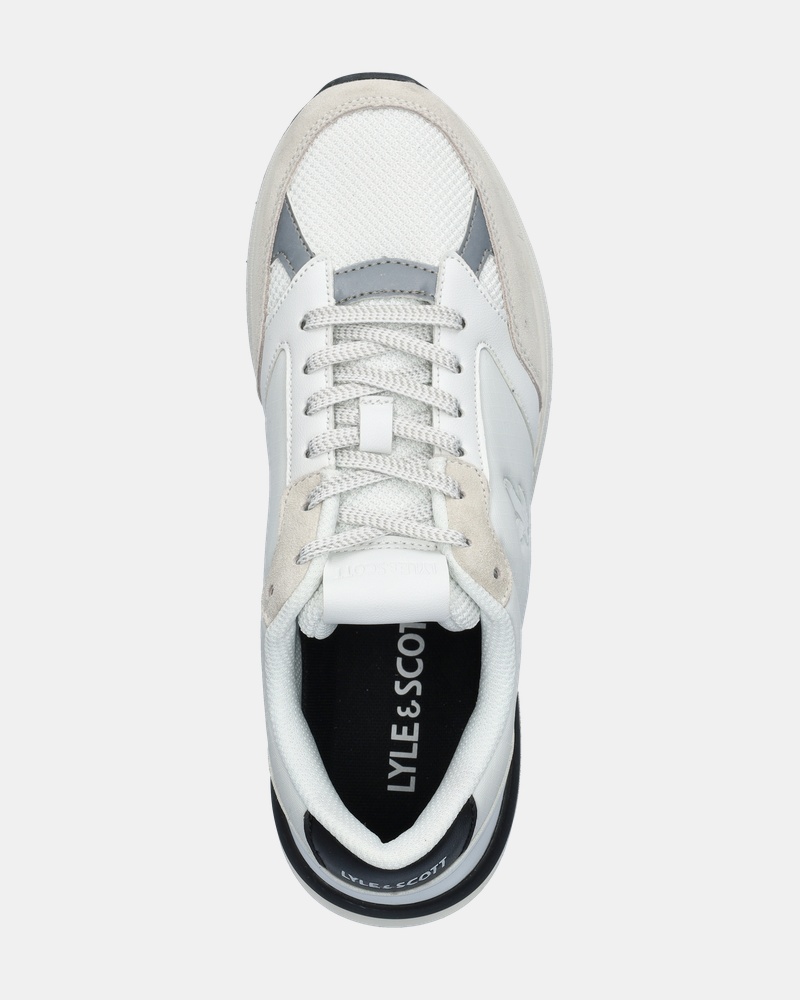 Lyle & Scott Bennachie Lage sneakers  - wit