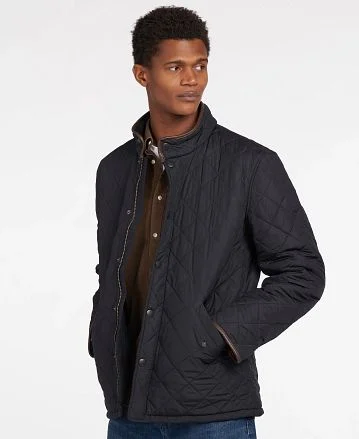 Barbour Quilted Jas Powell Donkerblauw MQU0281-NY71 kopen