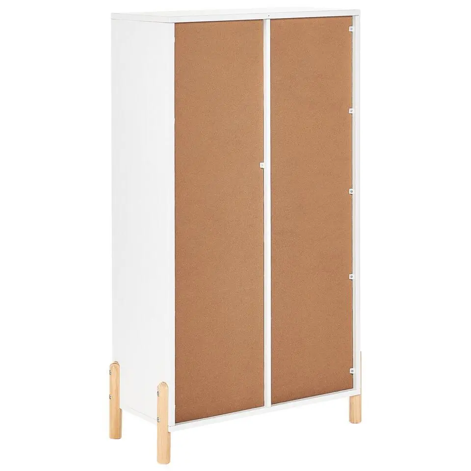 CLOUDY - Boekenkast - Wit/Lichthout - MDF