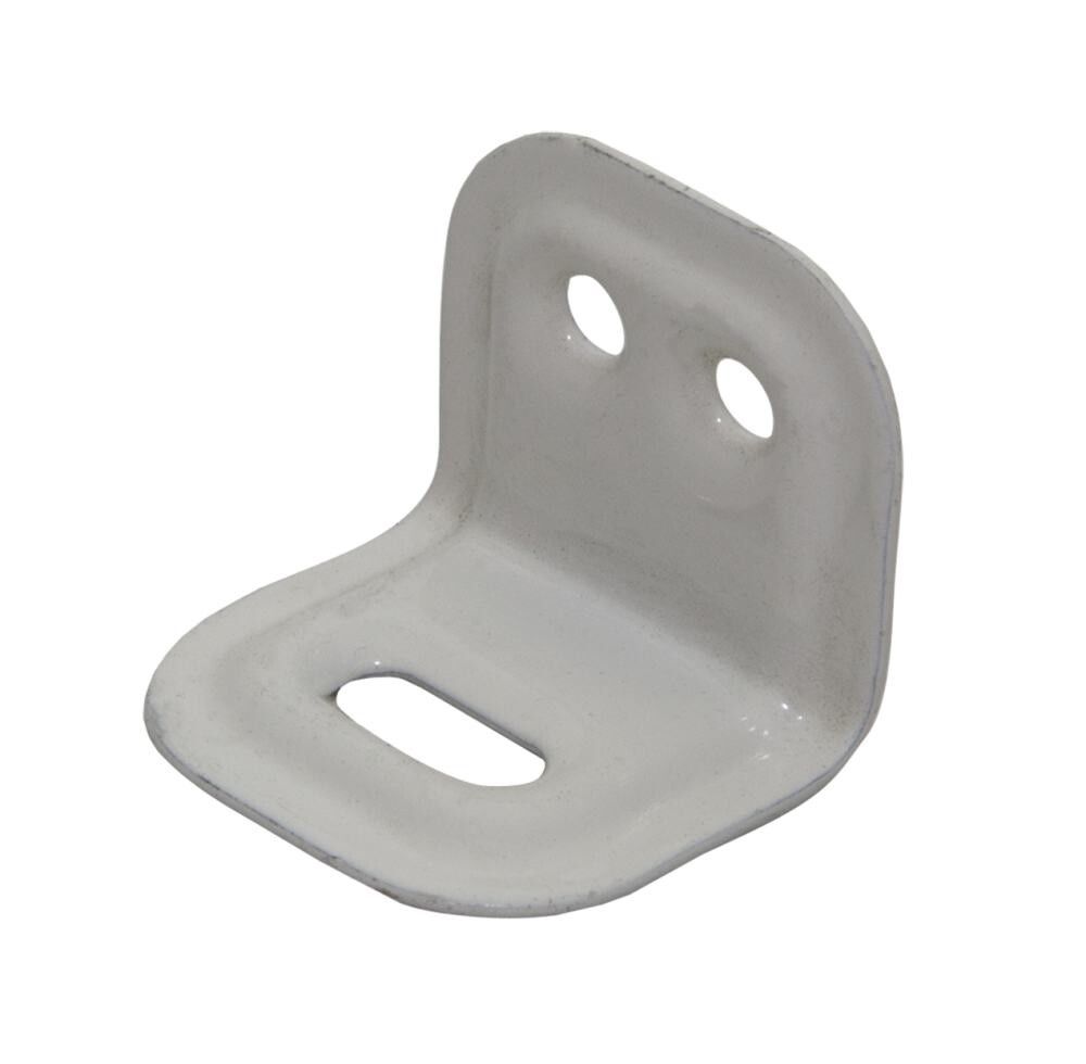 MØBELVINKEL VORMANN HVIT 25X30MM