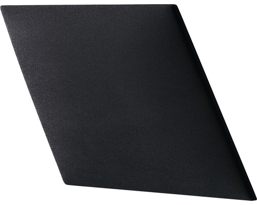 Wandkussen Riviera, zwart fluweellook, 30 x 30 cm, links