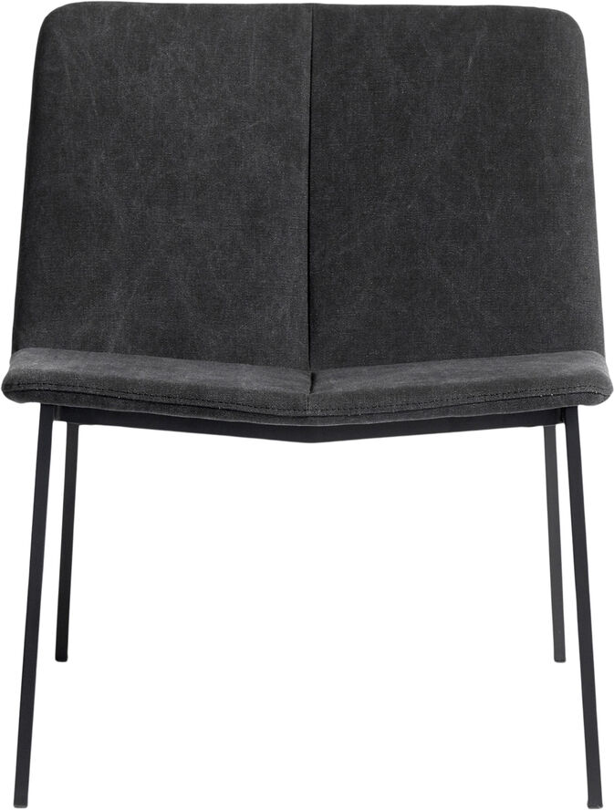 Muubs Loungestol Chamfer Anthracite , lou Antracit/sort